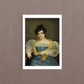 Portrait Of Adriana Johanna Van Wijck, Wife Of Johannes Ploos Van Amstel, 1829, Petrus Van Schendel, Poster